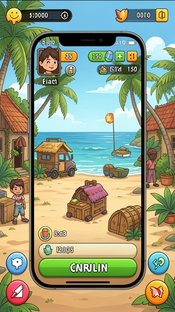 bokedomino - Fitur chat in-game untuk berinteraksi dengan pemain lain.