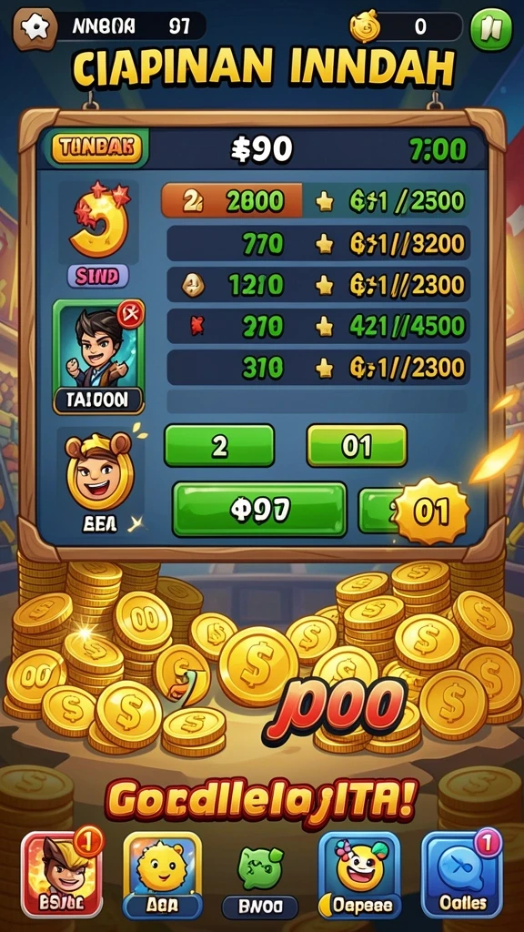cahayatoto - Tangkapan layar dari event khusus di dalam game.