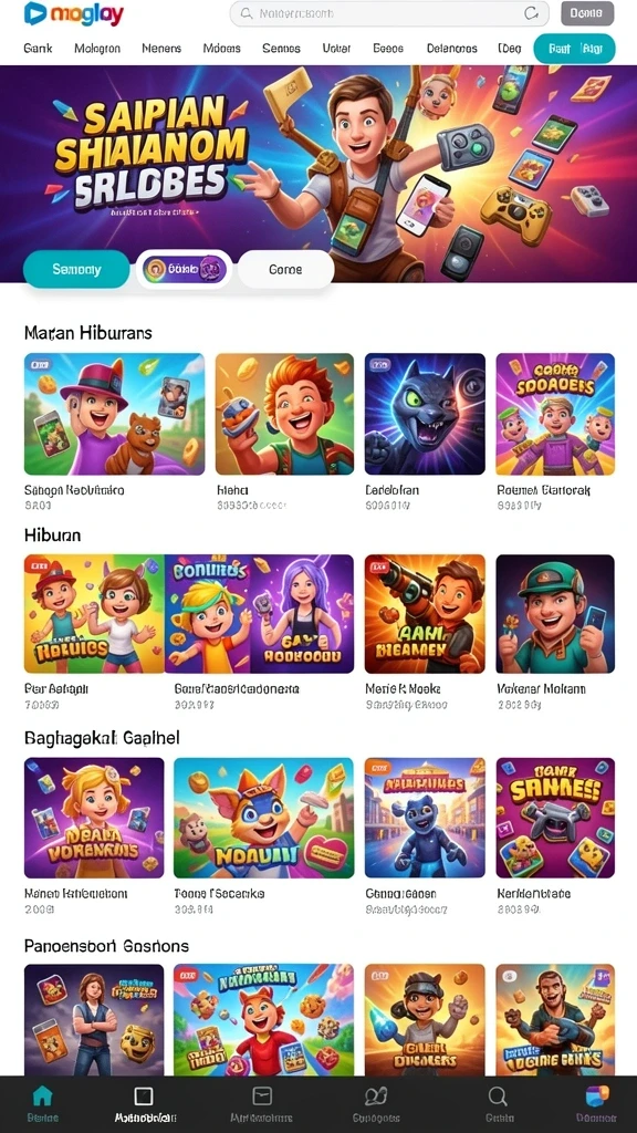 gamerp - Tangkapan layar menampilkan karakter utama yang sedang bertarung.