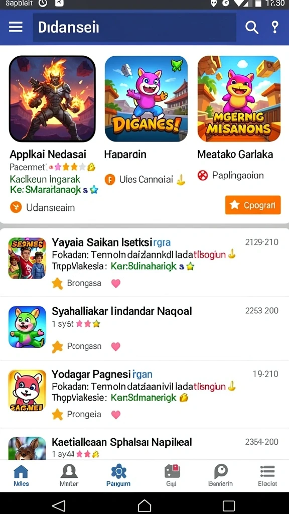 idngaruda - Tampilan awal game IDNGARUDA yang menarik.
