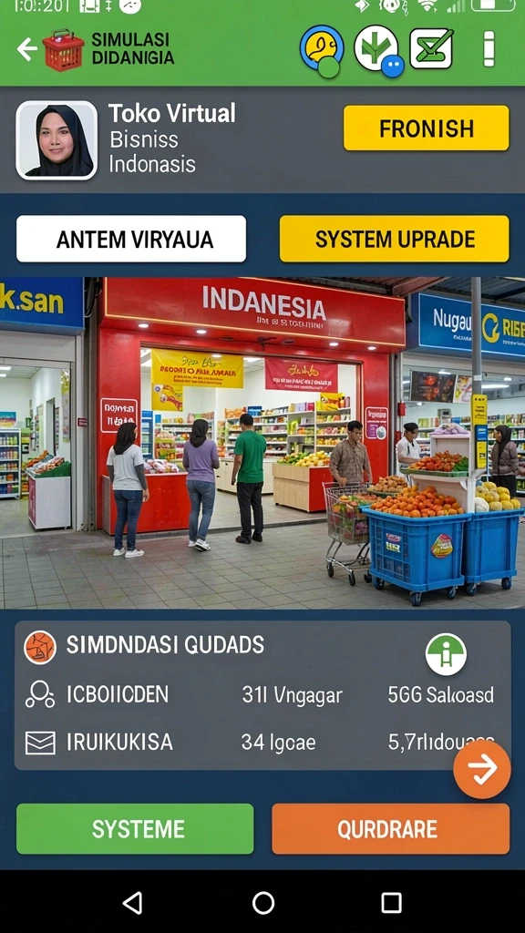 luckyrp - Tampilan antarmuka yang menarik dan modern.
