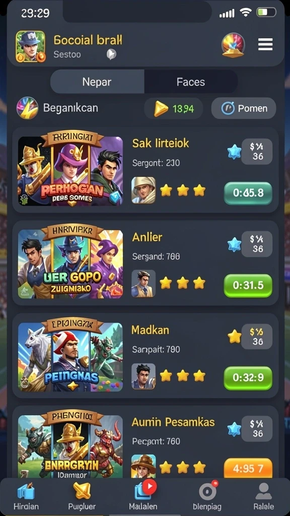 rajapola - Fitur multiplayer yang memungkinkan bermain dengan teman atau pemain lain.
